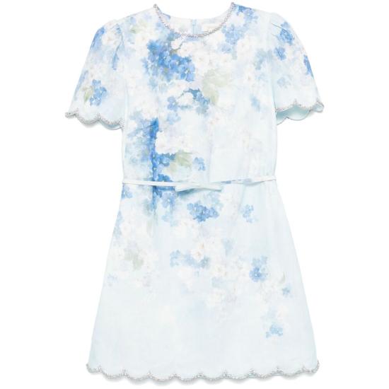 25SS 짐머만 숏 원피스 2161DR251 BLUE