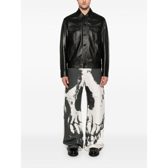 25SS 알렉산더 맥퀸 팬츠 813124 QYABK 9034 NEUTRALS BLUE - ALEXANDER MCQUEEN