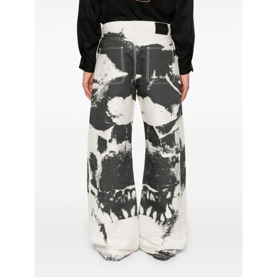 25SS 알렉산더 맥퀸 팬츠 813124 QYABK 9034 NEUTRALS BLUE - ALEXANDER MCQUEEN