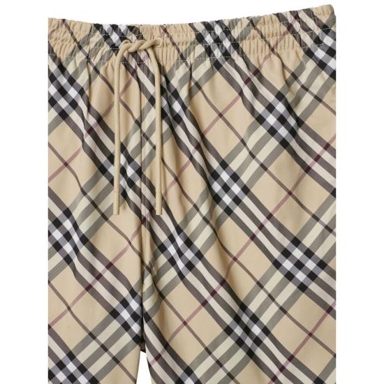 25SS 버버리 스윔팬츠 8101886 SP25 MW FO A5686 NEUTRALS BLACK - BURBERRY