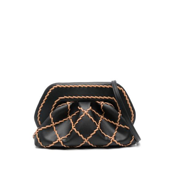 25SS The-moirè 클러치/파우치 TMSR25TLA1 BLACK