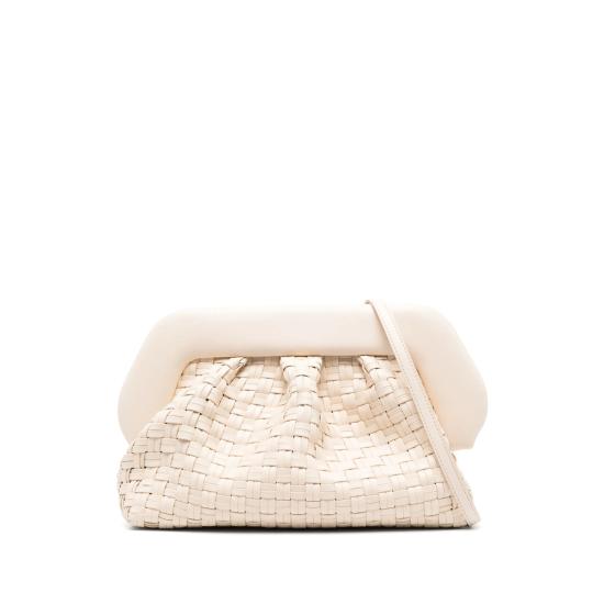 25SS The-moirè 클러치/파우치 TMSR25BMW81 SHELL NEUTRALS