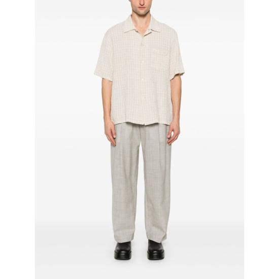 25SS 스튜디오 니콜슨 스트레이트 팬츠 SNM 1186 NOAM ICEME GREY - STUDIO NICHOLSON