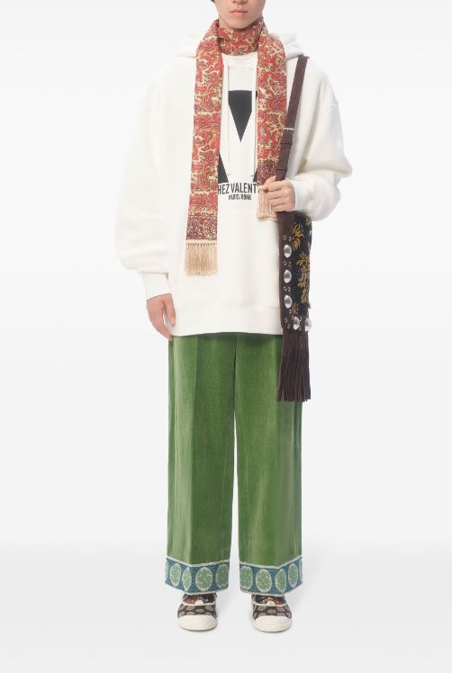 25SS 발렌티노 가라바니 긴팔 티셔츠 6V3MF28NAQA A03 Ivory - VALENTINO GARAVANI