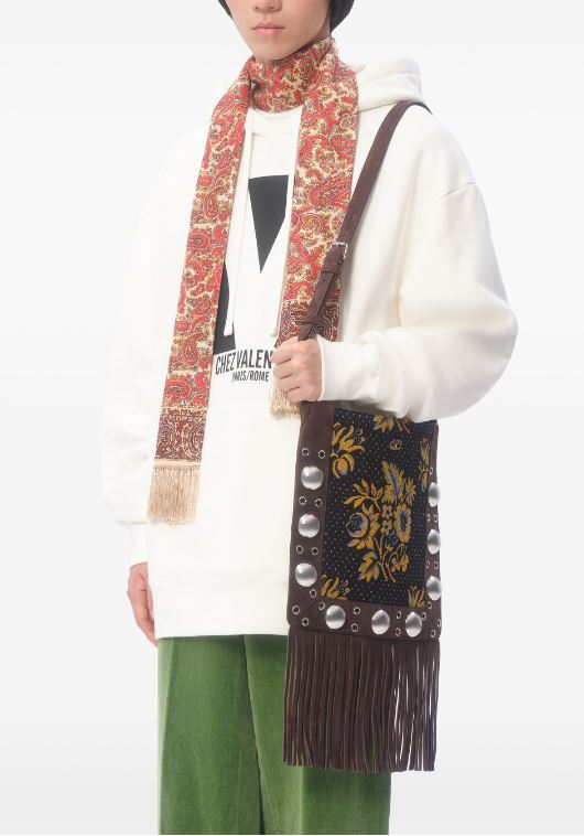 25SS 발렌티노 가라바니 긴팔 티셔츠 6V3MF28NAQA A03 Ivory - VALENTINO GARAVANI