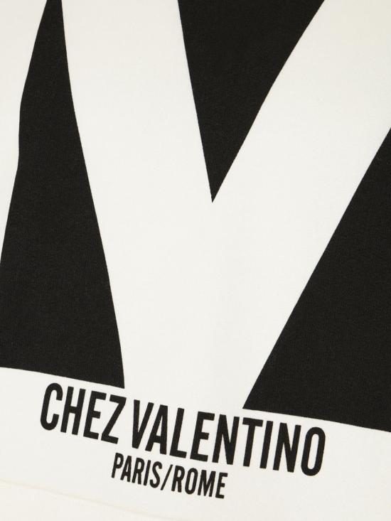 25SS 발렌티노 가라바니 긴팔 티셔츠 6V3MF28NAQA A03 Ivory - VALENTINO GARAVANI