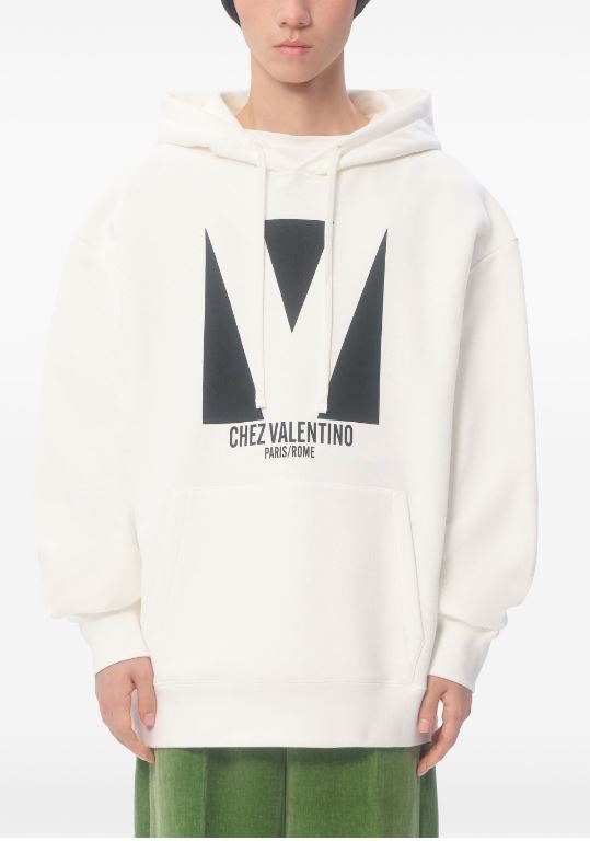 25SS 발렌티노 가라바니 긴팔 티셔츠 6V3MF28NAQA A03 Ivory - VALENTINO GARAVANI