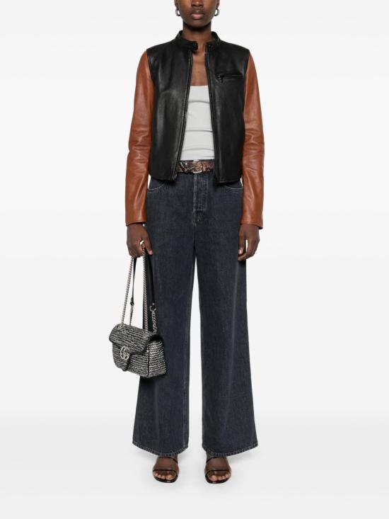 25SS 구찌 스트레이트 팬츠 816971 XDCOA1000 Black - GUCCI