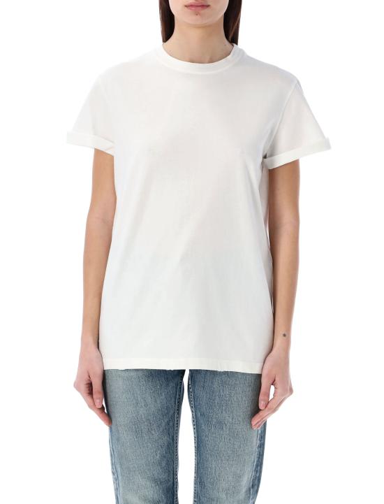 25SS 골든구스 반팔 티셔츠 GWP01220P000638 10363 Bianco - GOLDEN GOOSE