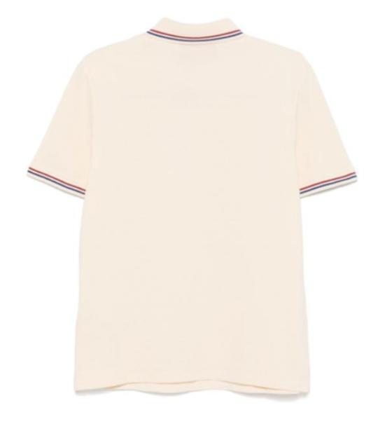 25SS 발렌티노 가라바니 폴로 티셔츠 6V3MH01KAQJ 581 Burro - VALENTINO GARAVANI