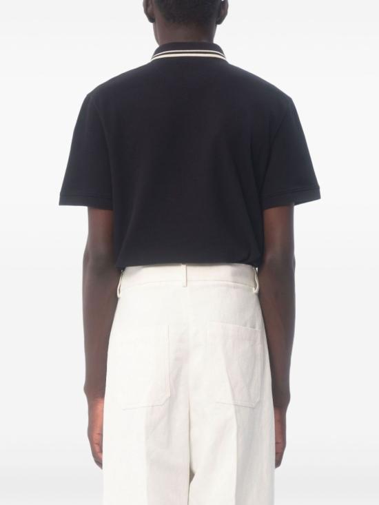 25SS 발렌티노 가라바니 폴로 티셔츠 6V3MH01KAQK 0NO Black - VALENTINO GARAVANI