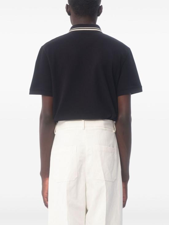 25SS 발렌티노 가라바니 폴로 티셔츠 6V3MH01KAQK 0NO Black - VALENTINO GARAVANI