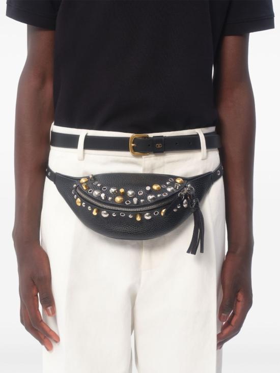 25SS 발렌티노 가라바니 폴로 티셔츠 6V3MH01KAQK 0NO Black - VALENTINO GARAVANI