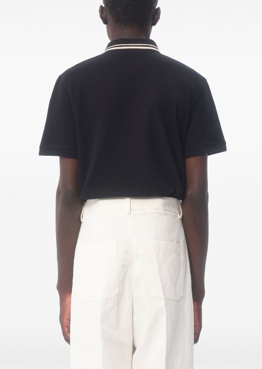 25SS 발렌티노 가라바니 폴로 티셔츠 6V3MH01KAQK 0NO Black - VALENTINO GARAVANI