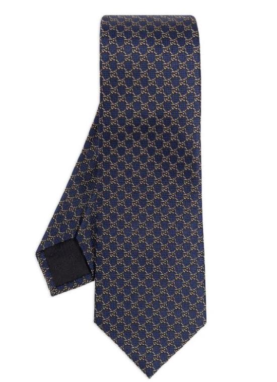 25SS 구찌 넥타이 816002 4E0094260 Sapphire black