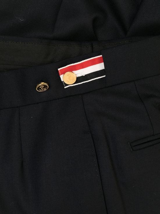  톰브라운 스트레이트 팬츠 FTC392A00626415 NAVY DOM - THOM BROWNE