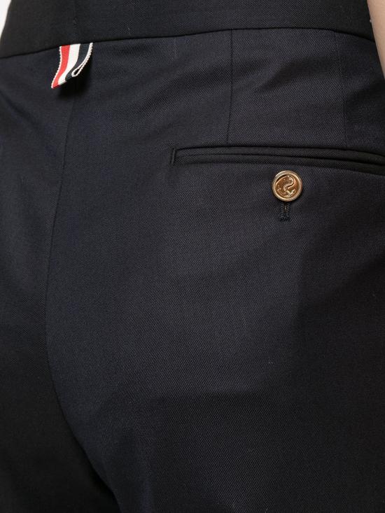  톰브라운 스트레이트 팬츠 FTC392A00626415 NAVY DOM - THOM BROWNE