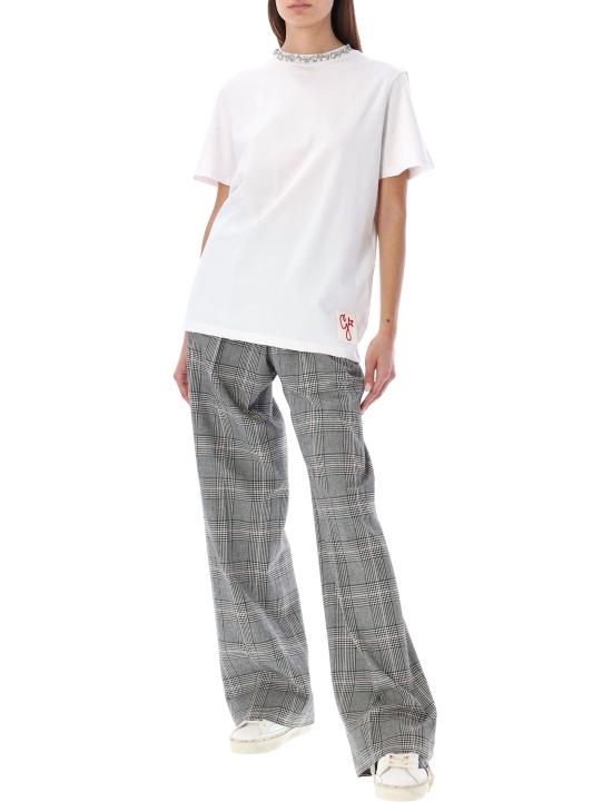 26SS 골든구스 반팔 티셔츠 GWP01220P000673 10363 VINTAGE WHITE - GOLDEN GOOSE