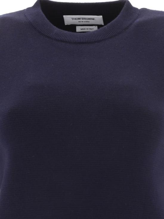 25SS 톰브라운 스웨터 FKA239A00219415 NAVY DOM - THOM BROWNE