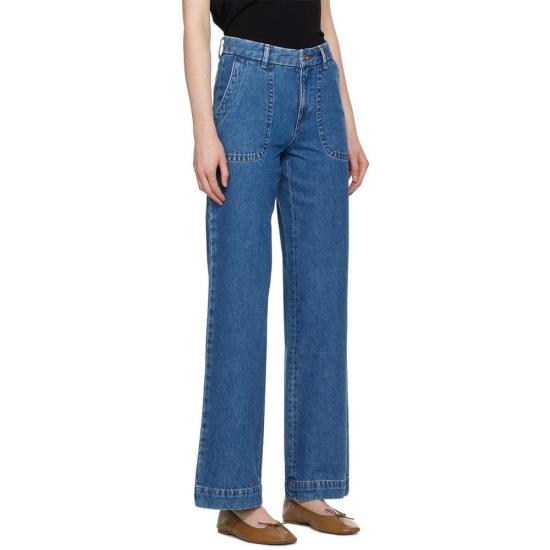  아페쎄 데님 팬츠 COGWD F09085 IAL DOM - A.P.C.