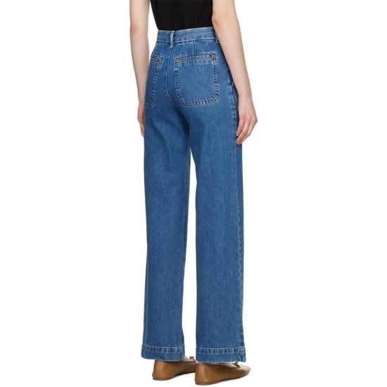  아페쎄 데님 팬츠 COGWD F09085 IAL DOM - A.P.C.