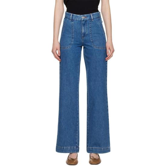  아페쎄 데님 팬츠 COGWD F09085 IAL DOM