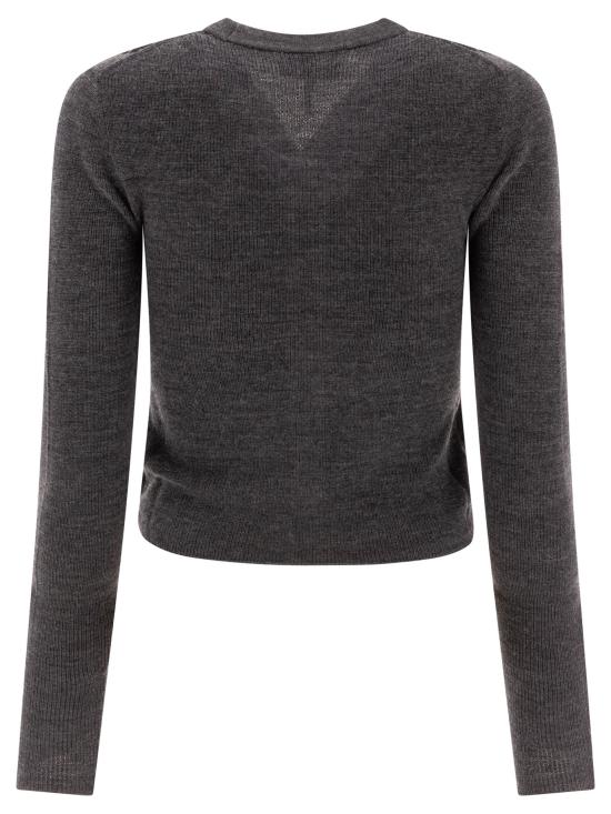 25FW 가니 파인 메리노 아가일 가디건 K2284523 MULTICOLOR DOM - GANNI