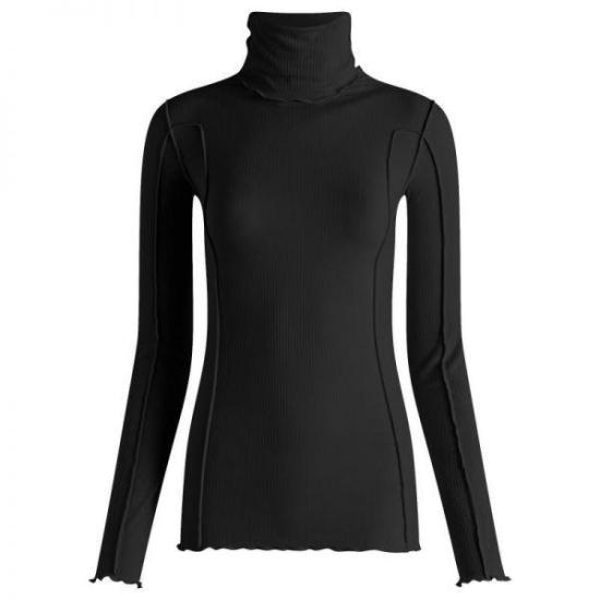  베이스레인지 터틀넥 TTOMT RI 000 BLACK DOM