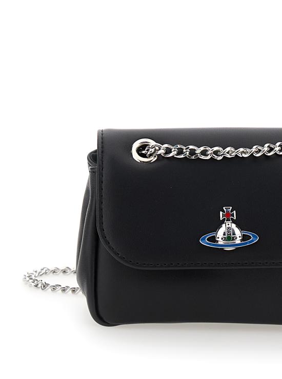 25FW 비비안웨스트우드 숄더백 5C01000DWL001LN403 BLACK DOM - VIVIENNE WESTWOOD