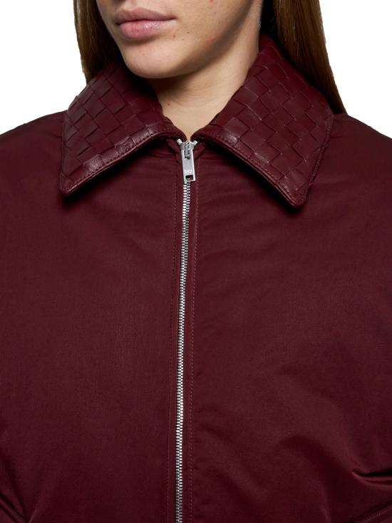  보테가베네타 테크 나일론 푸퍼 자켓  809558VF4K02240 BORDEAUX DOM - BOTTEGA VENETA