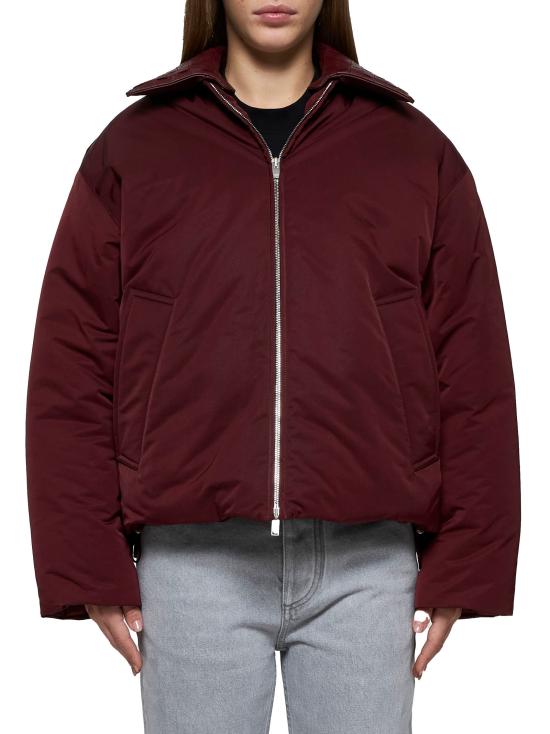  보테가베네타 테크 나일론 푸퍼 자켓  809558VF4K02240 BORDEAUX DOM - BOTTEGA VENETA