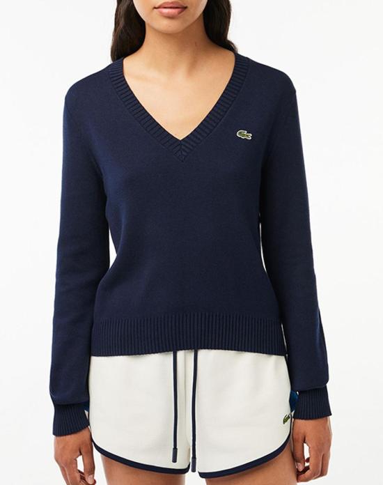  라코스테 스웨터 AF3324166 NAVY BLUE DOM
