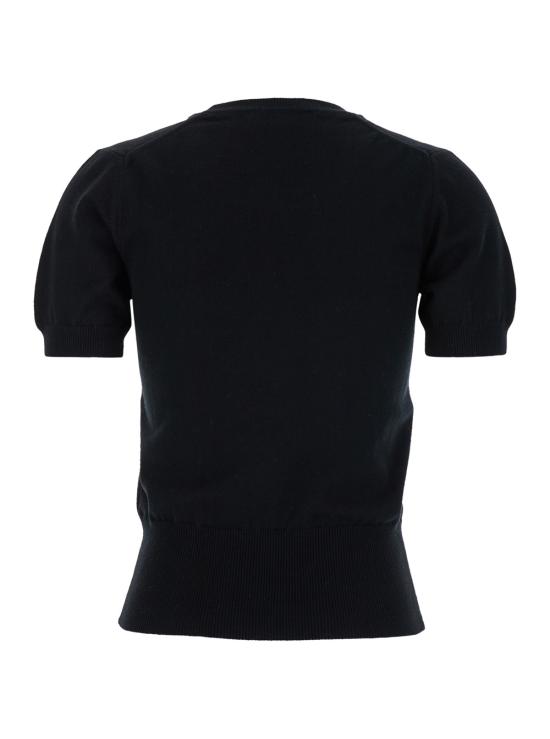  비비안웨스트우드 Bea 베아 니트 탑 1803002QY001VN401 BLACK DOM - VIVIENNE WESTWOOD