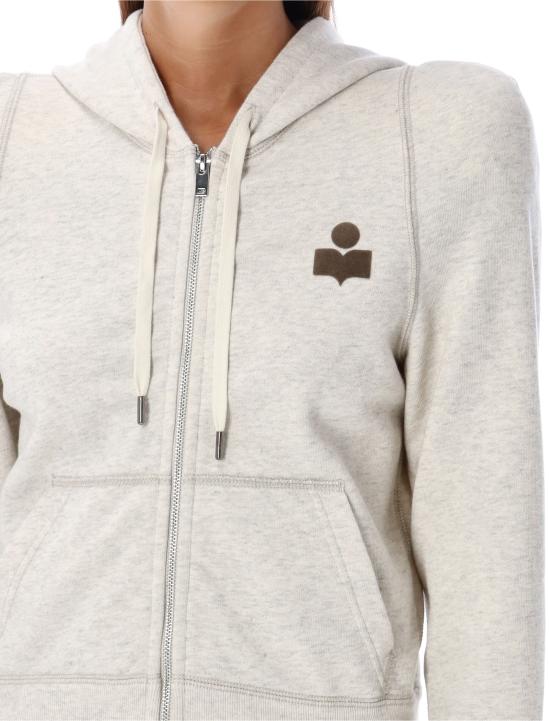  이자벨마랑 후드 티셔츠 SW0122FBA1M07EECKI ECRU KHAKI DOM - ISABEL MARANT