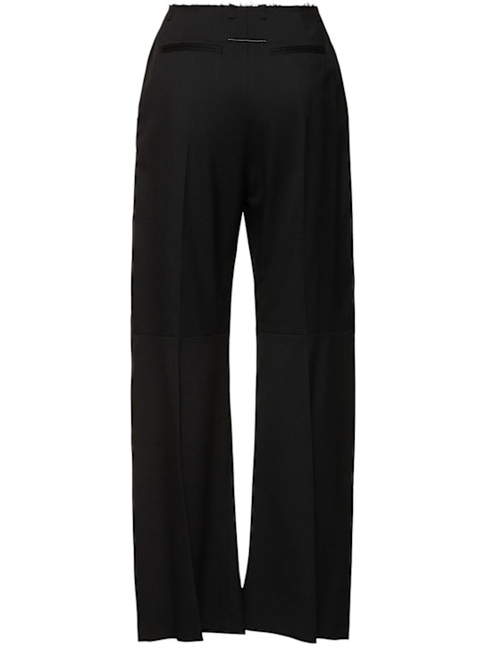 24FW MM6 메종마르지엘라 스트레이트 팬츠 S52KA0506 S25606 900 Black - MM6 MAISON MARGIELA