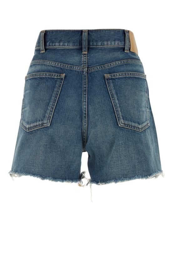  셀린느 데님 숏팬츠 2N12B519X08EL ELECTRIC SKY DOM - CELINE