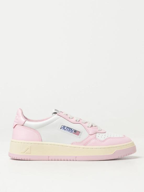  오트리 메달리스트 로우 스니커즈  AULWWB37 PINK DOM