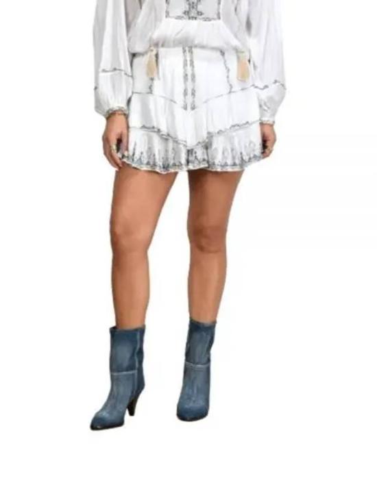  이자벨마랑 숏팬츠 SH0021FBB1J15E20WH WHITE DOM