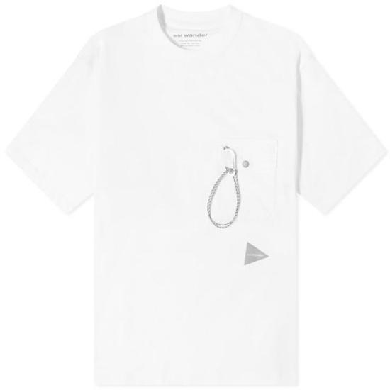  앤드원더 반팔 티셔츠 5744184183 030 WHITE DOM
