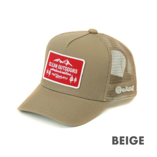  클레프 볼캡 LUMBERJACKMESHCAP BEIGE DOM