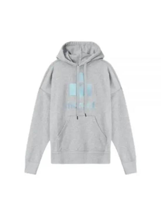  이자벨마랑 MANSEL 만셀 오버사이즈 후드 티셔츠 SW0001FAA3M56E02GY GRAY DOM