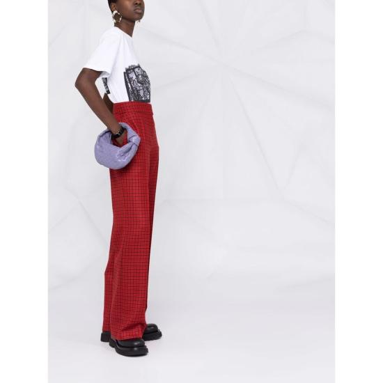  알렉산더 맥퀸 반팔 티셔츠 689062QZAFC0909 WHITE DOM - ALEXANDER MCQUEEN