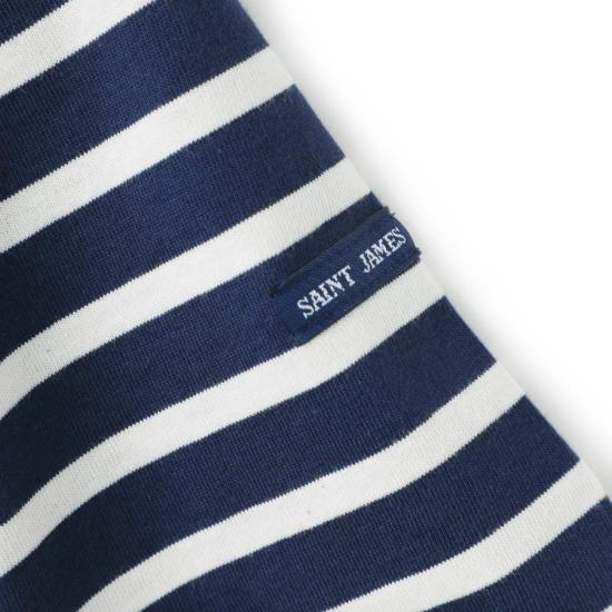  세인트제임스 반팔 티셔츠 988851 MARINE ECRU DOM - SAINT JAMES