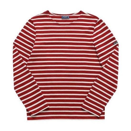  세인트제임스 긴팔 티셔츠 6870OI PERSAN ECRU DOM