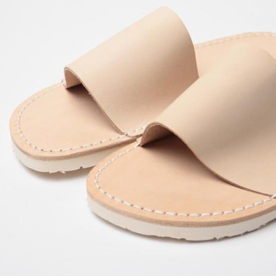  핸더스킴 뮬/슬리퍼 PMRCASL NATURAL DOM - HENDER SCHEME