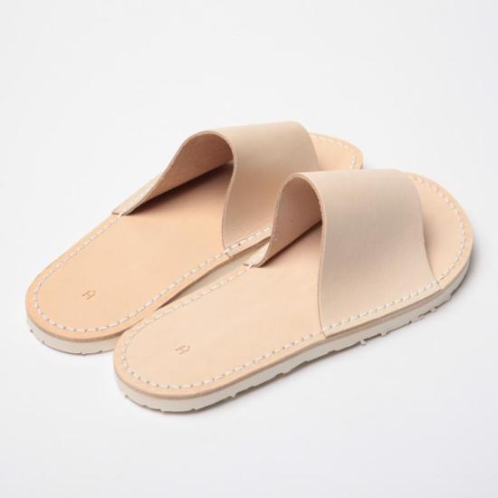  핸더스킴 뮬/슬리퍼 PMRCASL NATURAL DOM - HENDER SCHEME