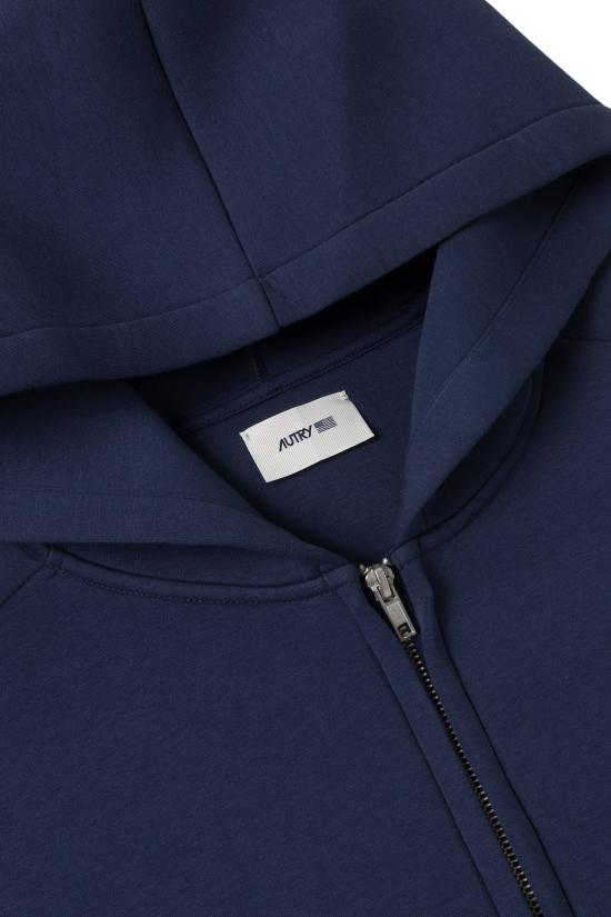 25SS 오트리 후드 티셔츠 JAPX33RB NEOPRENE BLUE - AUTRY