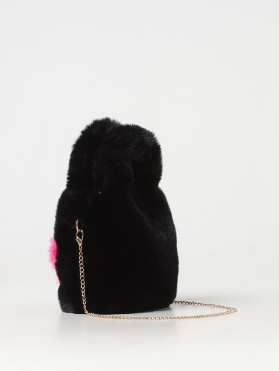 24FW [키즈] 모나리자 토트백 19D0124748 0050 Black - MONNALISA