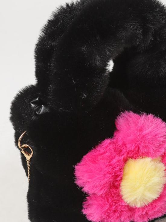 24FW [키즈] 모나리자 토트백 19D0124748 0050 Black - MONNALISA