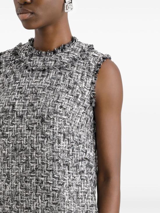 25SS 돌체앤가바나 미디 원피스 F6TMIT FMMH7S8030 Gray - DOLCE & GABBANA